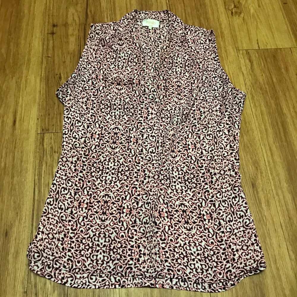 Laundry by Shelli Segal Red White & Navy Blue Tank - Picture 2 of 5
